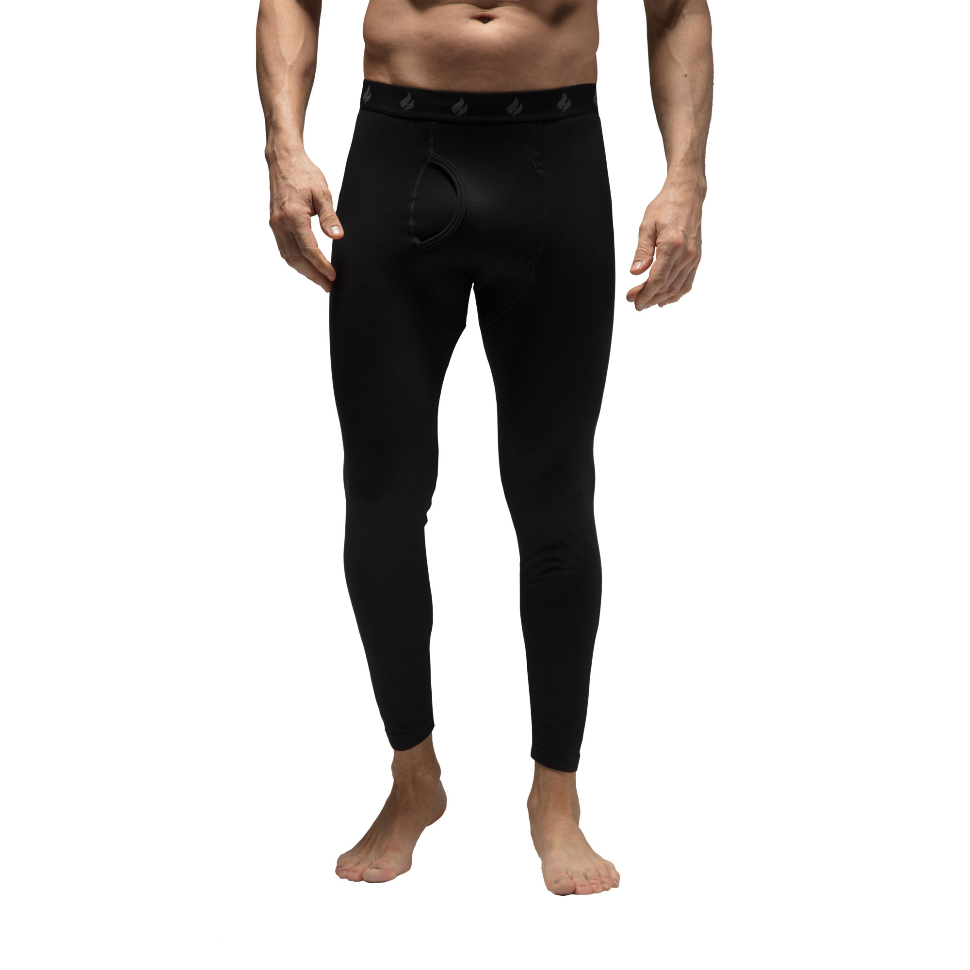 Heat Holders Men's Lite Karl Thermal Pants Black 2XL